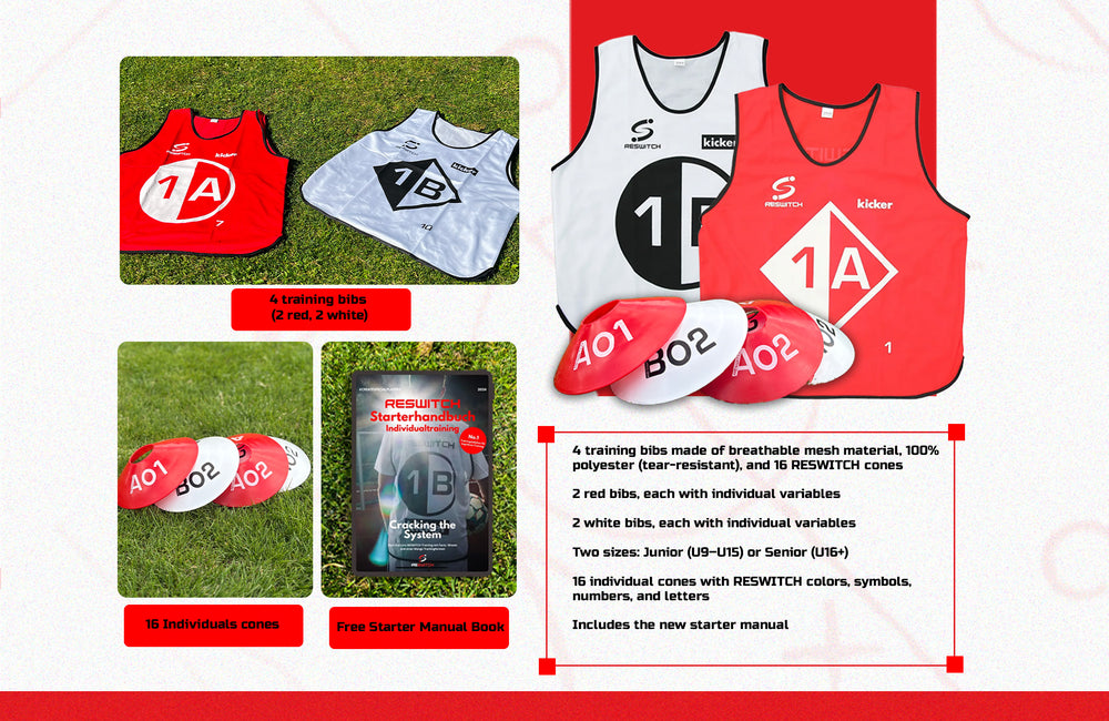 RESWITCH Individual trainer-Set - matchconcept UG | Kognitives Training Fussball and Scanning