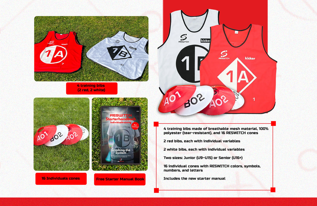 RESWITCH Individual trainer-Set - matchconcept UG | Kognitives Training Fussball and Scanning